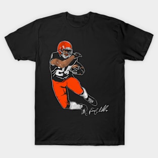 Nick Chubb Superstar Pose T-Shirt